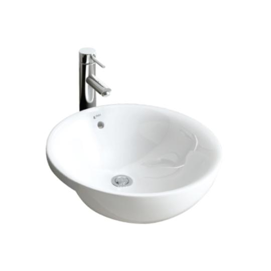 CHẬU RỬA MẶT LAVABO INAX L-333V BÁN ÂM TRÒN