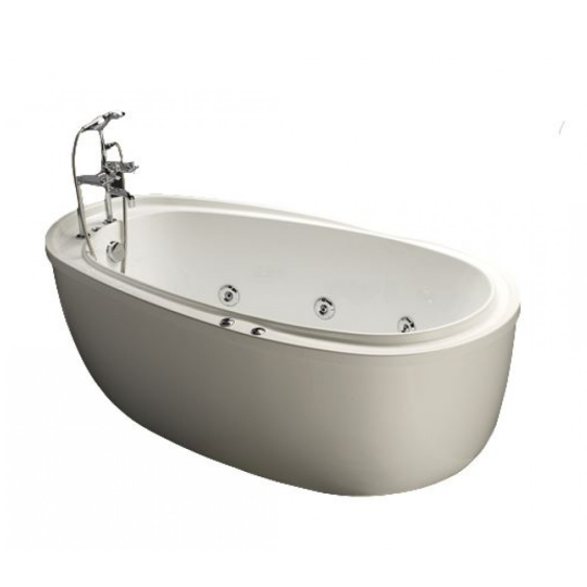 BỒN TẮM CAESAR MT6480 MASSAGE LẬP THỂ 1.8M