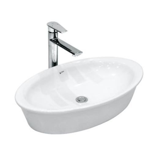 CHẬU RỬA LAVABO INAX AL-300V ĐẶT BÀN AQUA CERAMIC