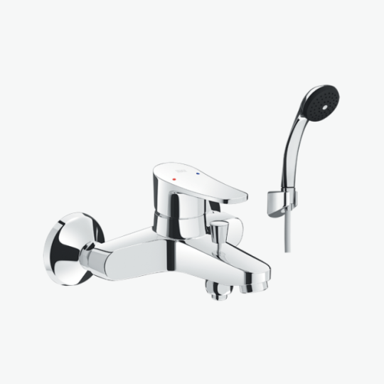 VÒI SEN NÓNG LẠNH INAX BFV-1003S-2C TAY SEN MẠ