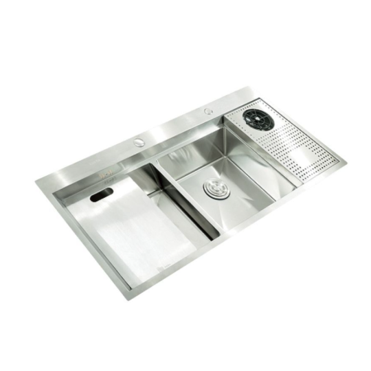 CHẬU RỬA CHÉN INOX LUXTA LC10048-3.0