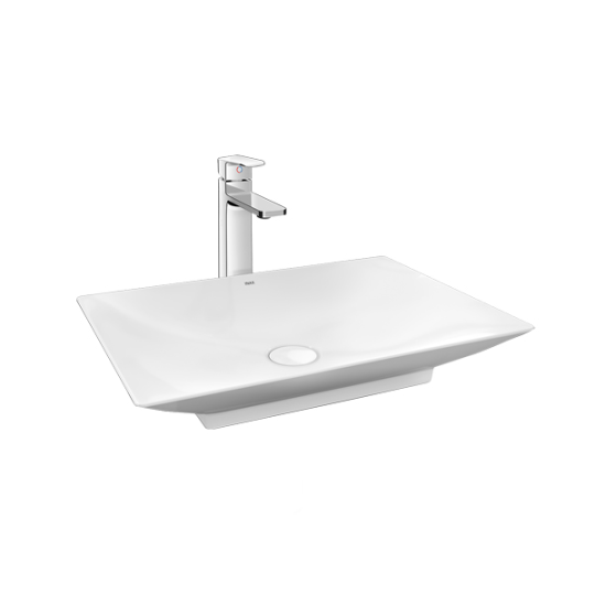 CHẬU RỬA LAVABO INAX AL-S610V ĐẶT BÀN AQUACERAMIC