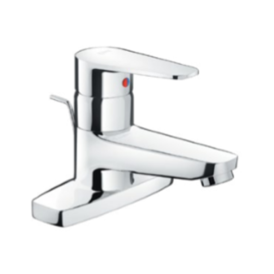 VÒI CHẬU RỬA INAX LFV-1201S-1 NÓNG LẠNH LAVABO 3 LỖ