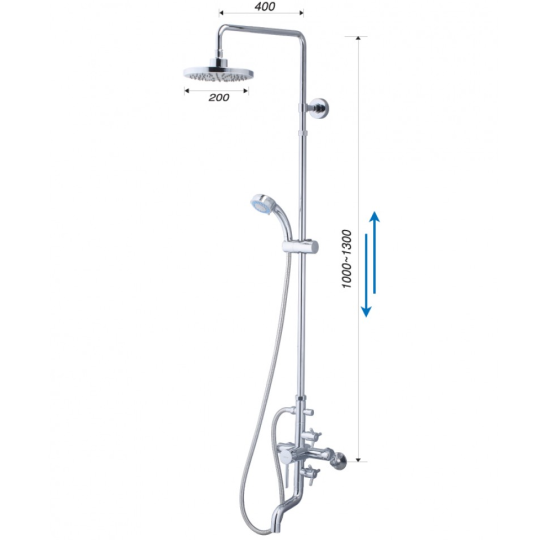 VÒI SEN CÂY CAESAR S488C NÓNG LẠNH