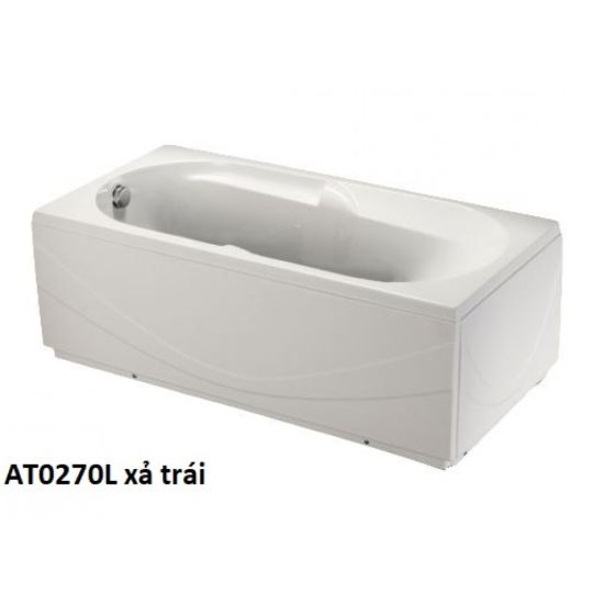 BỒN TẮM CHÂN YẾM 1.7M CAESAR AT0270L/R