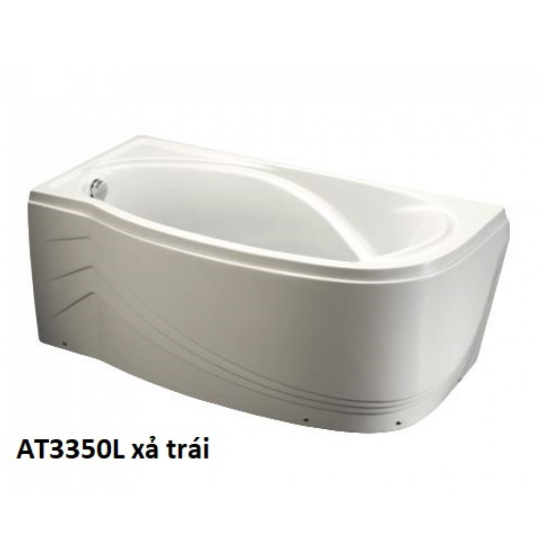 BỒN TẮM CHÂN YẾM 1.5M CAESAR AT3350L/R