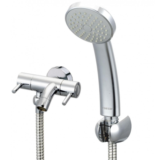 VÒI SEN TẮM LẠNH CAESAR S043C DÂY XI TAY 1 CHẾ ĐỘ
