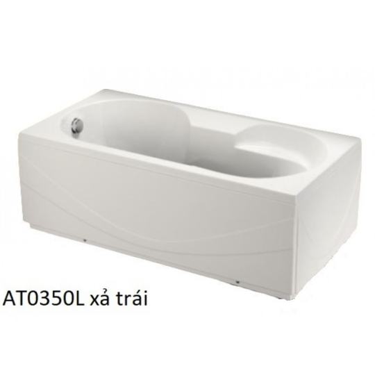 BỒN TẮM CHÂN YẾM 1.5M CAESAR AT0350L/R