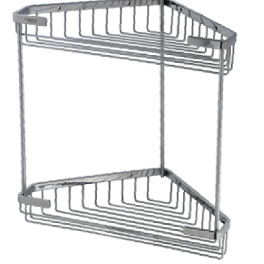 KỆ INOX GÓC HAI TẦNG CAESAR ST849
