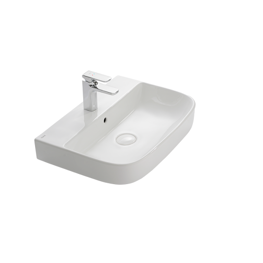 CHẬU RỬA LAVABO INAX AL-632V ĐẶT BÀN AQUACERAMIC