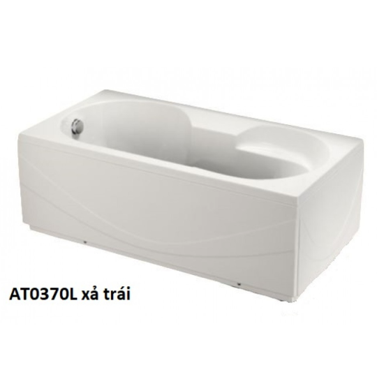 BỒN TẮM CHÂN YẾM 1.7M CAESAR AT0370L/R