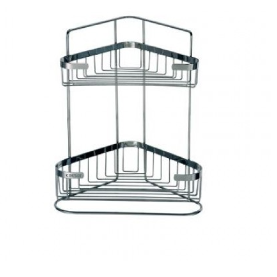 KỆ INOX GÓC HAI TẦNG CAESAR ST810V