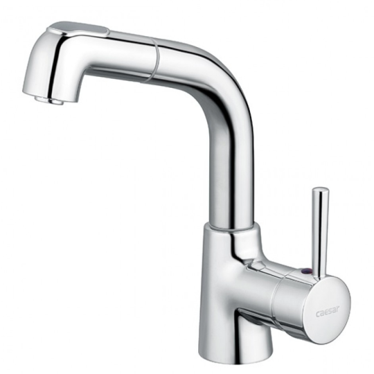 VÒI LAVABO CAESAR B900CU DÂY RÚT NÓNG LẠNH