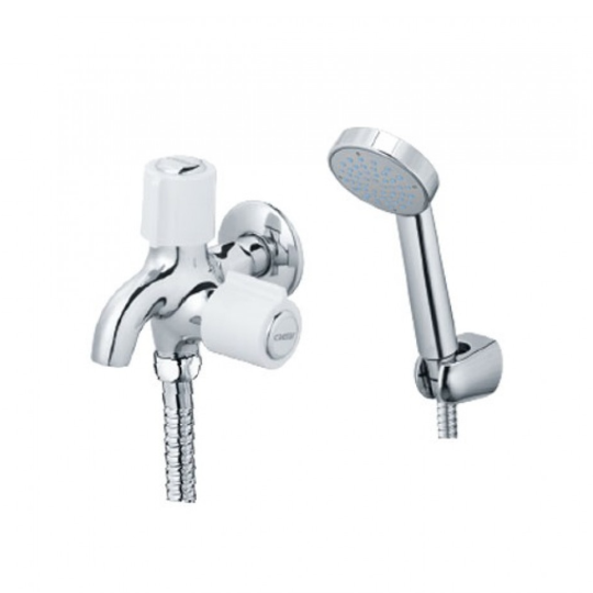 VÒI SEN TẮM LẠNH CAESAR S038C DÂY XI TAY 1 CHẾ ĐỘ