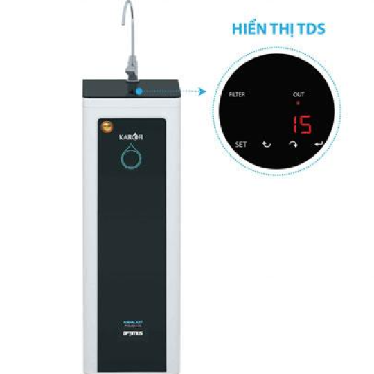 MÁY LỌC NƯỚC KAROFI OPTIMUS I2 O-I229/A THÔNG MINH 9 LÕI LỌC
