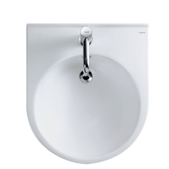 CHẬU RỬA LAVABO CAESAR LF5302 BÁN DƯƠNG