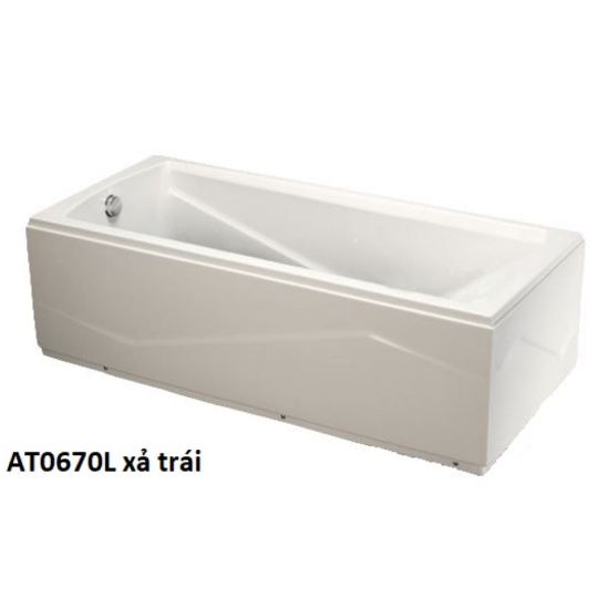 BỒN TẮM CHÂN YẾM 1.7M CAESAR AT0670L/R