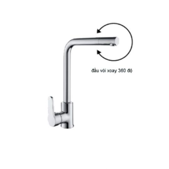 VÒI RỬA CHÉN NÓNG LẠNH LUXTA L3206NX
