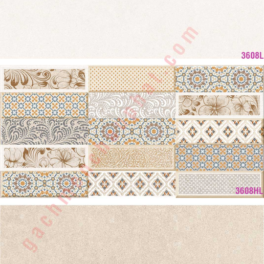 GẠCH ỐP TƯỜNG 30X60 ẤN ĐỘ 3608