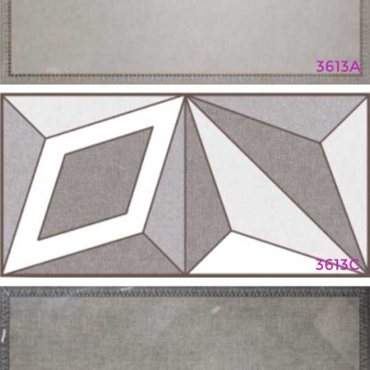 GẠCH ỐP TƯỜNG 30X60 MEN KÍNH KHẮC KIM 3613A - 3613B