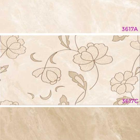 GẠCH ỐP TƯỜNG 30X60 MEN KÍNH KHẮC KIM 3617A - 3617B