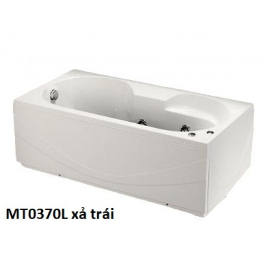 BỒN TẮM MASSAGE 1.7M CHÂN YẾM CAESAR MT0370L/R