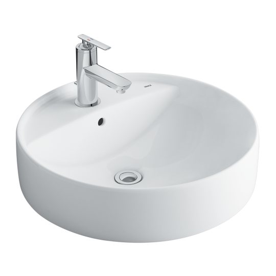 CHẬU RỬA LAVABO INAX AL-294V ĐỂ BÀN AQUACERAMIC