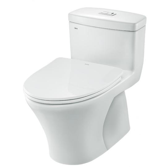 BỒN CẦU INAX AC-900VRN-2 (AC900VRN-2) 1 KHỐI AQUA CERAMIC NẮP