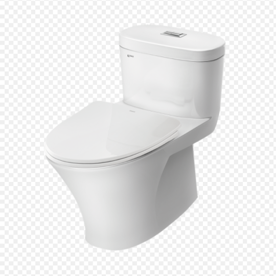 BỒN CẦU INAX AC-959VAN-2 (AC959VAN-2) 1 KHỐI AQUA CERAMIC NẮP MỎNG