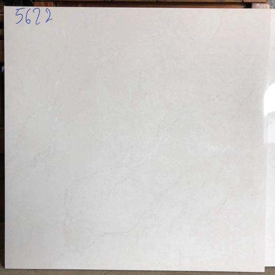 Gạch Lát Nền Vitto 60x60 Bóng Kính Trắng Vân Xám 5622
