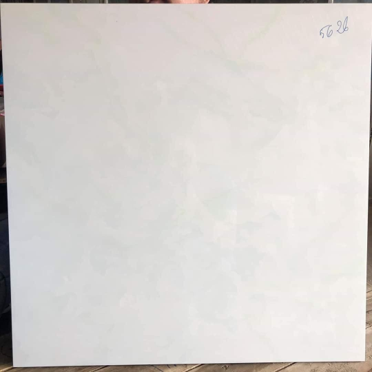 Gạch Lát Nền Vitto 60x60 Bóng Kính Trắng Vân Mây Xanh 5626