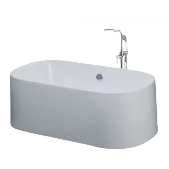 BỒN TẮM LẬP THỂ CHÂN YẾM CAESAR AT6350 1.55M