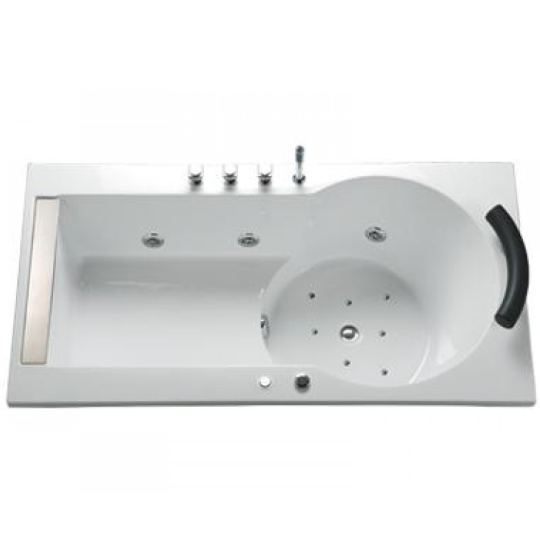 BỒN TẮM CAESAR MT211SAL/SAR MASSAGE HƠI XÂY 1.7M
