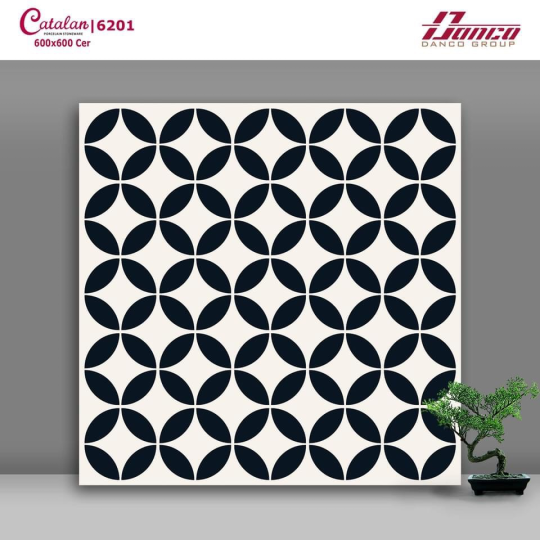 Gạch Lát Nền Trang Trí 60x60 Men Mờ Matt Catalan 6201