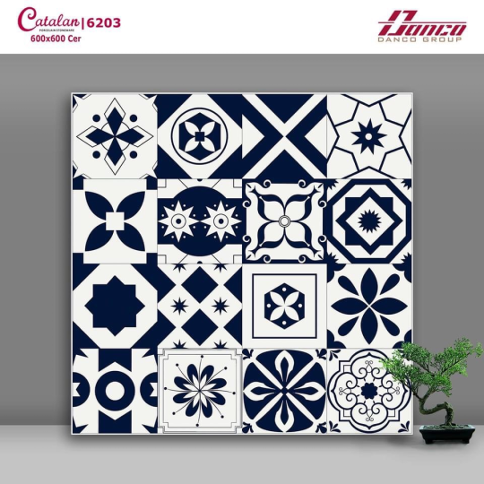 Gạch Lát Nền Trang Trí 60x60 Men Mờ Matt Catalan 6203