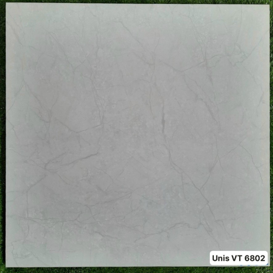 Gạch Lát Nền Vitto 60x60 Bóng Kính Trắng Xám 6802