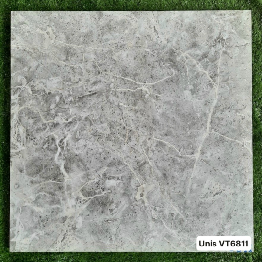 Gạch Lát Nền Vitto 60x60 Bóng Kính Xám Vân 6811