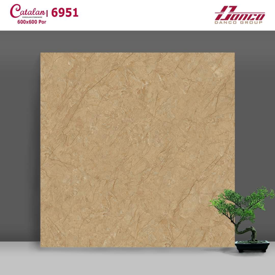 Gạch Lát Nền 60x60 Đá Nhám Sugar Catalan 6951