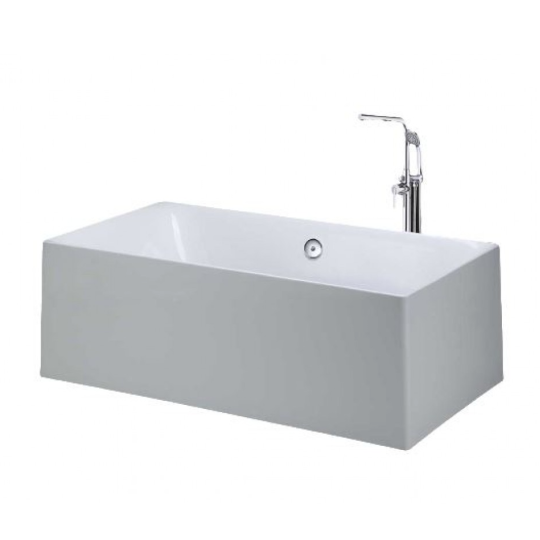 BỒN TẮM LẬP THỂ CHÂN YẾM CAESAR AT6250 1.55M