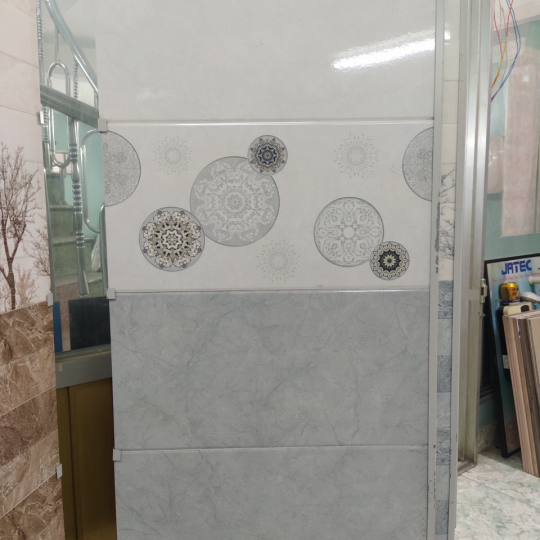 Gạch Ốp Tường Vitto 30x60 Men Bóng Trắng Xám 7614 7615 7616