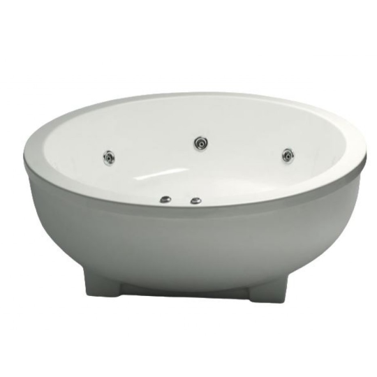 BỒN TẮM MASSAGE 1.7M CHÂN YẾM CAESAR MT6470