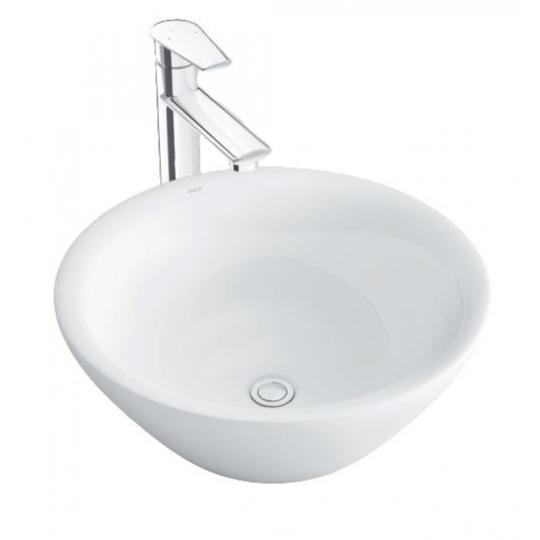CHẬU RỬA LAVABO INAX AL-445V ĐẶT BÀN AQUACERAMIC