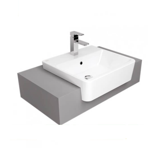 CHẬU RỬA MẶT LAVABO INAX L-345V BÁN ÂM