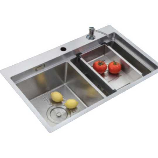 CHẬU RỬA CHÉN INOX LUXTA LC8049S-3.0