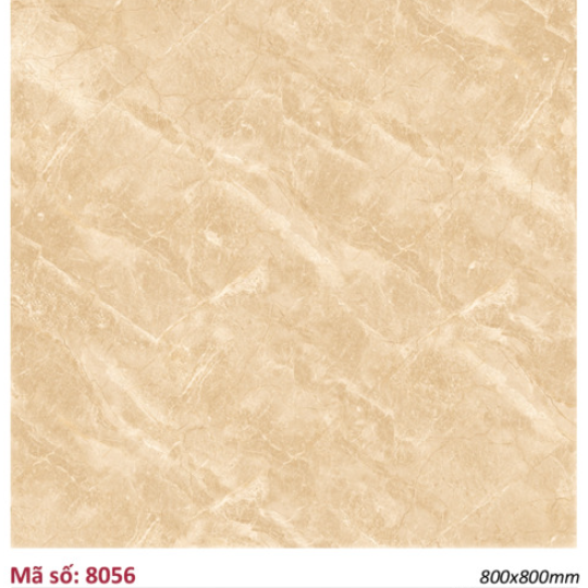 Gạch Catalan 80x80 Lát Nền Bóng Kính Vân Vàng 8056