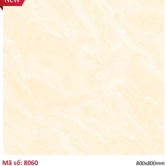 Gạch Catalan 80x80 Lát Nền Bóng Kính Vàng Vân Mây 8060
