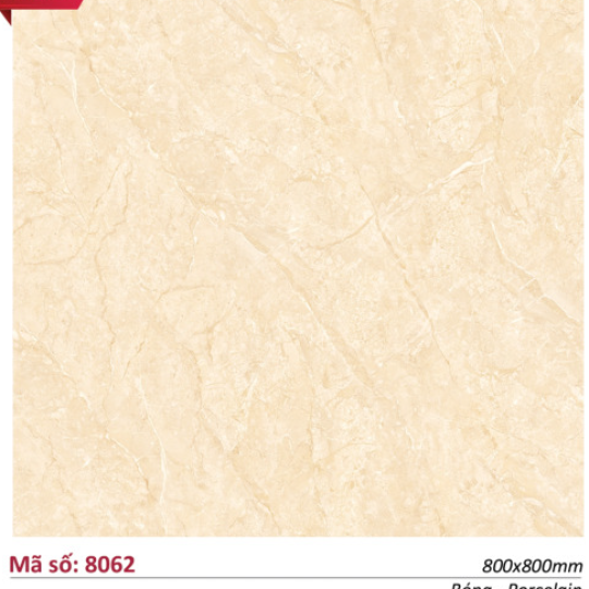 Gạch Catalan 80x80 Lát Nền Bóng Kính Vân Vàng 8062