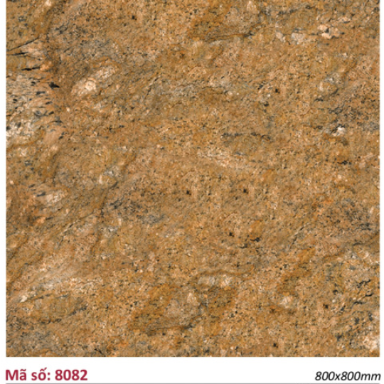 Gạch Catalan 80x80 Lát Nền & Ốp Mặt Tiền Vân Đá Vàng 8082
