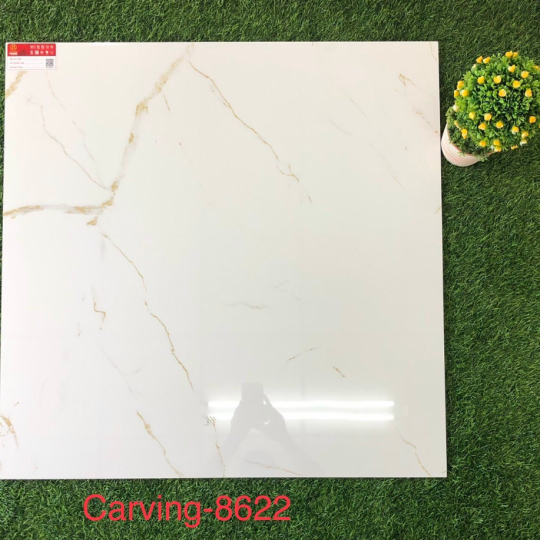 GẠCH LÁT NỀN - ỐP MẶT TIỀN 80X80 PRIME 8622 GOLD CARVING