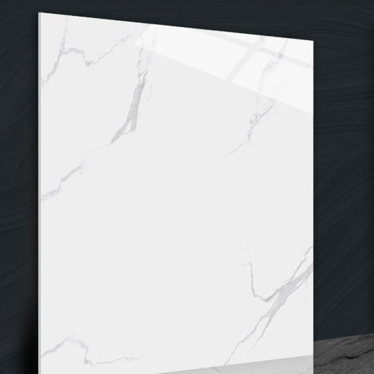 Gạch Vitto 80x80 Đá Bóng Kính Vân Trắng Khói 9033